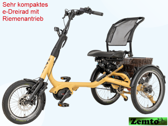 Elektro Dreirad Line Riemenantrieb, Stufenlose Schaltung, NEU